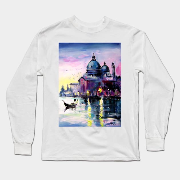 Beautiful Venice Long Sleeve T-Shirt by kovacsannabrigi